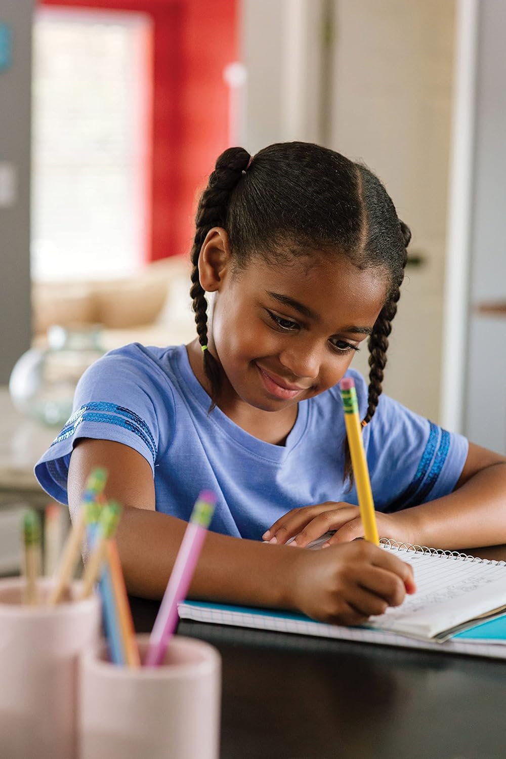 Ticonderoga My First Wood-Cased Pencils. Pre-Sharpened. 2 HB. Yellow. 12 Count