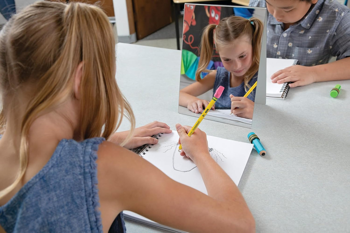 Ticonderoga Wood-Cased Pencils. Unsharpened. 2 HB Soft. Yellow. 12 Count