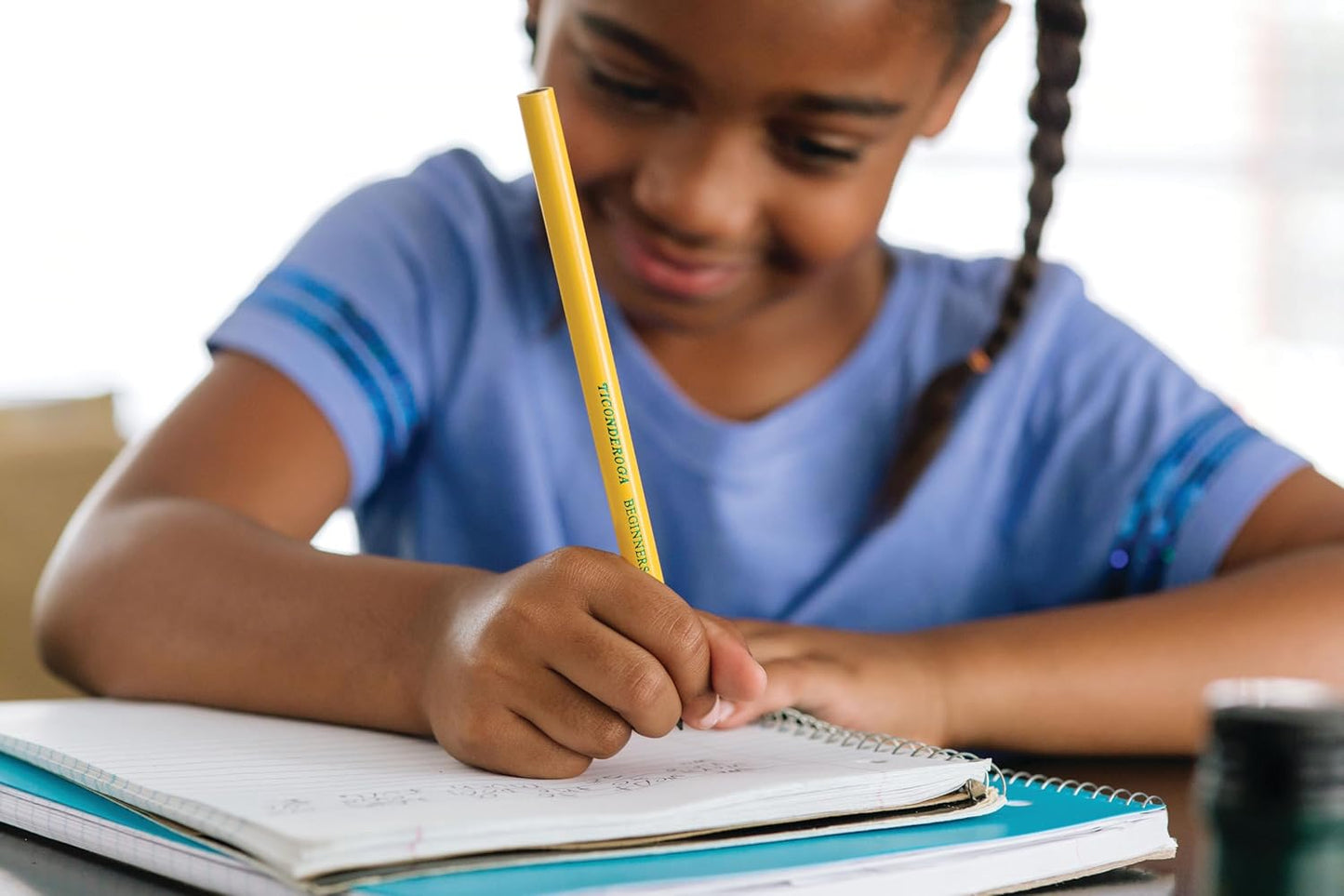 Ticonderoga Beginner Wood-Cased Pencils. 2 HB Soft. Yellow. 12 Count (X13080)