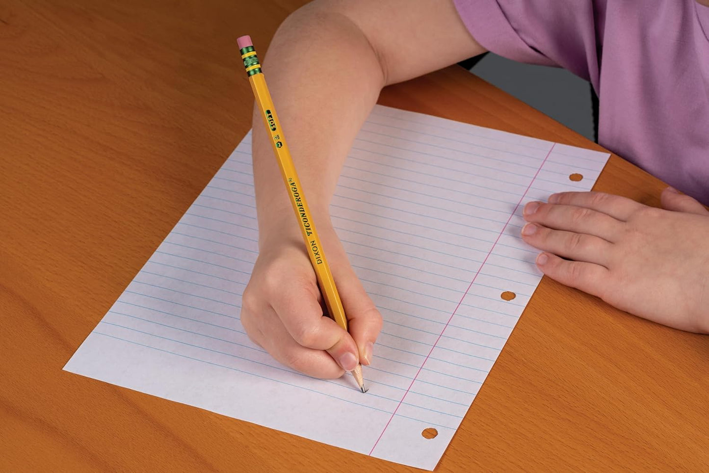 Ticonderoga Wood-Cased Pencils. Pre-Sharpened. #2 HB Soft. Yellow. 18 Count