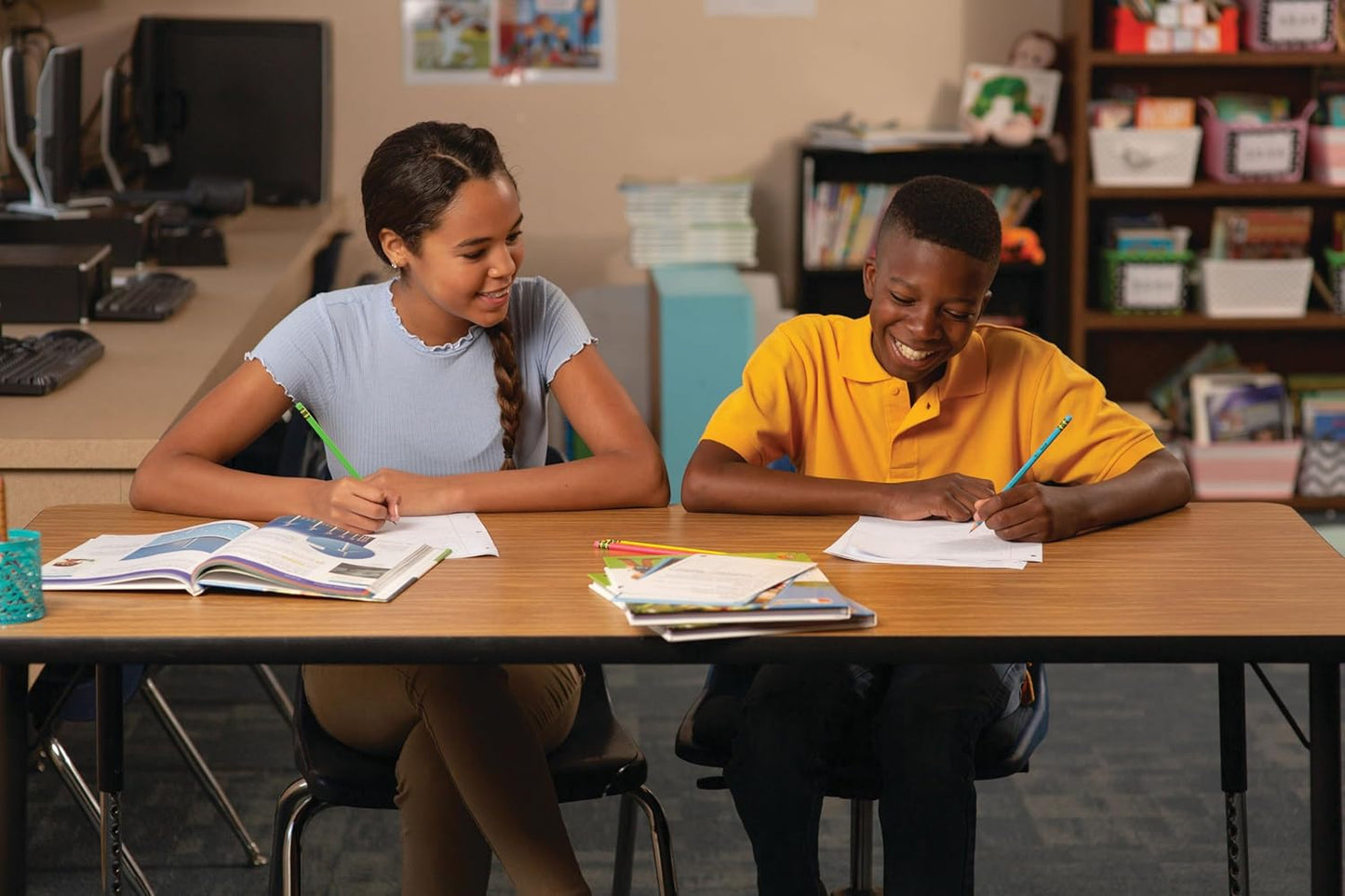 Ticonderoga Wood-Cased Pencils. Pre-Sharpened. #2 HB Soft. Neon Colors. 18 Count